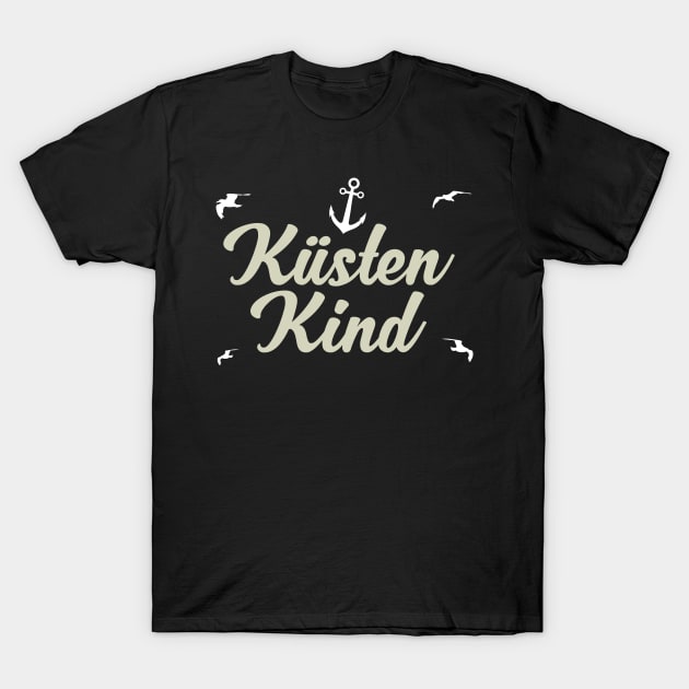 Küstenkind T-Shirt | Nordsee Shirt T-Shirt by ArtbySteve